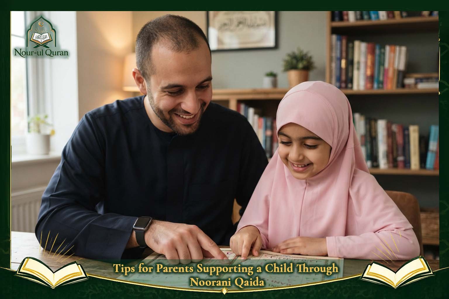 Tips for Parents Supporting a Child Through Noorani Qaida
